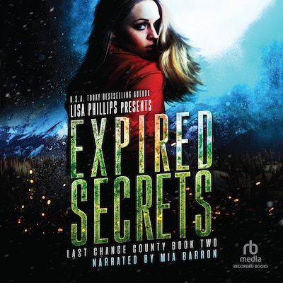 Expired Secrets – omslag til lydbogen af Lisa Phillips