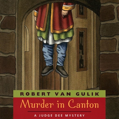 Murder in Canton – omslag til lydbogen af Robert van Gulik