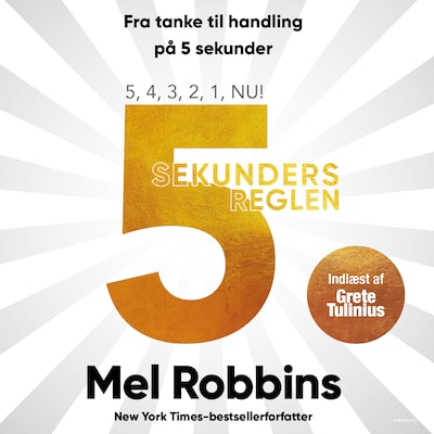 5-sekunders reglen – omslag til lydbogen af Mel Robbins