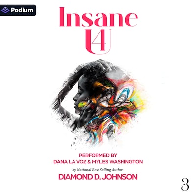 Insane 4 U 3 – omslag til lydbogen af Diamond D. Johnson