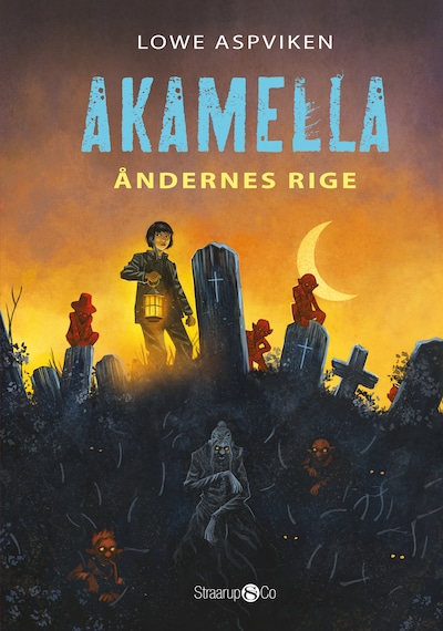 Akamella – omslag til lydbogen af Lowe Aspviken
