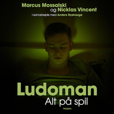 Ludoman – omslag til lydbogen af Marcus Mossalski, Nicklas Vincent