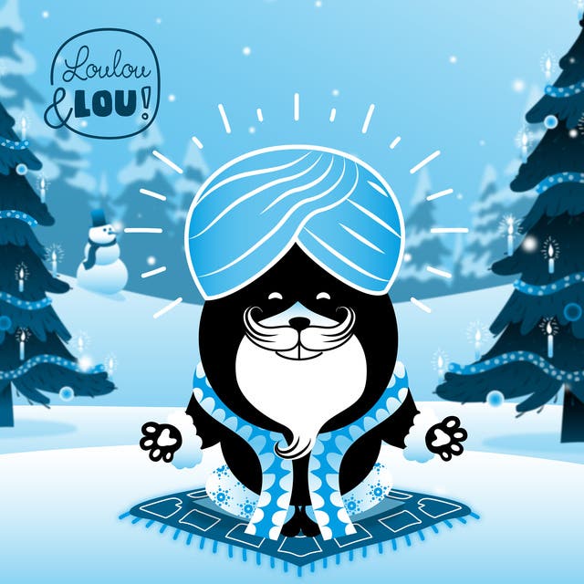 Kerstmeditatie – omslag van het luisterboek van Loulou en Lou