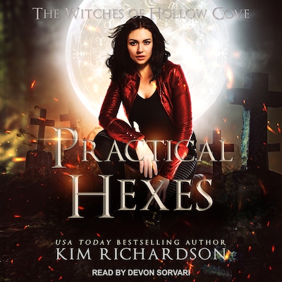 Practical Hexes – omslag til lydbogen af Kim Richardson