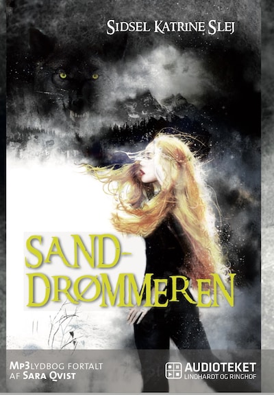 Sanddrømmeren – omslag til lydbogen af Sidsel Katrine Slej