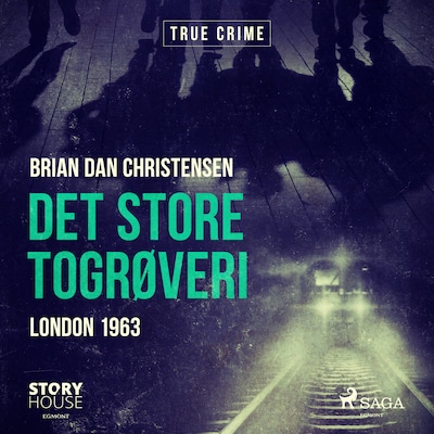 Det store togrøveri - London 1963 – omslag til lydbogen af Brian Dan Christensen