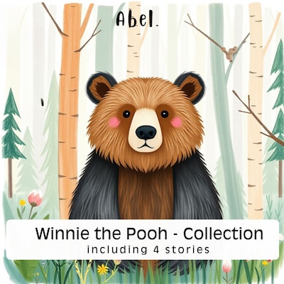 Winnie the Pooh – omslag til lydbogen af Unknown Author