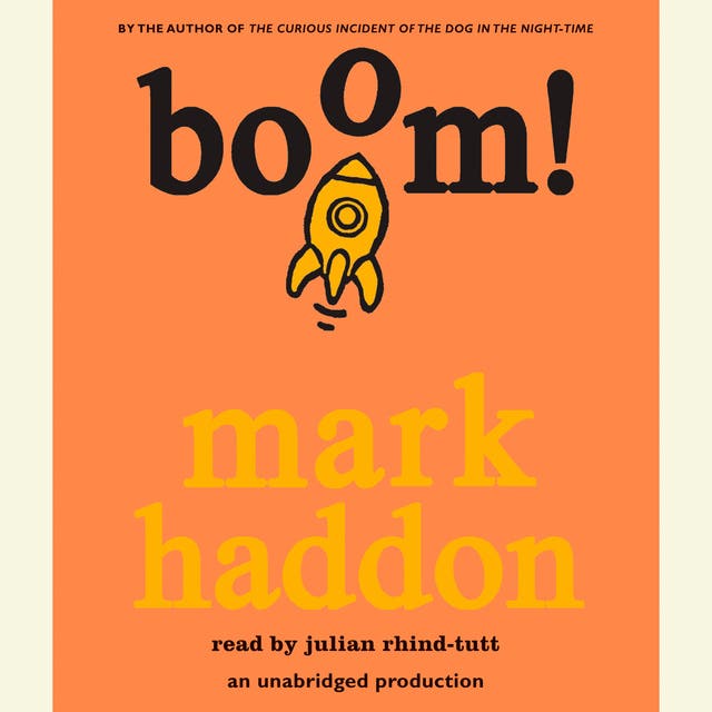 Boom! – omslag til lydbogen af Mark Haddon
