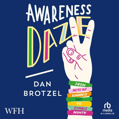 Awareness Daze – omslag til lydbogen af Dan Brotzel