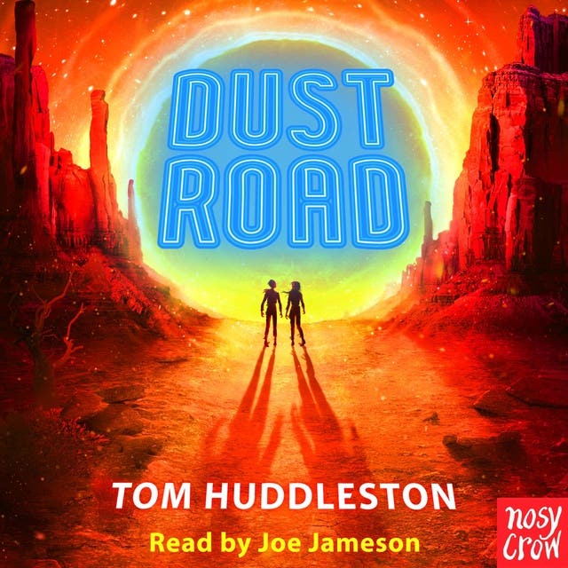 DustRoad – omslag til lydbogen af Tom Huddleston