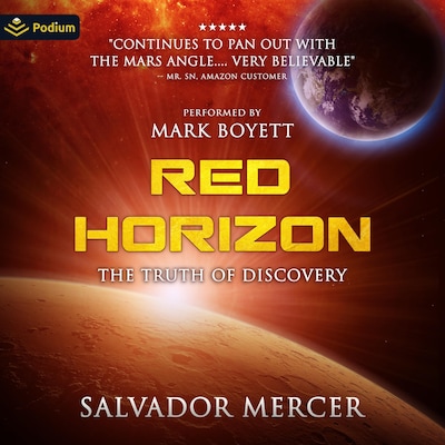Red Horizon – omslag til lydbogen af Salvador Mercer