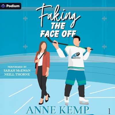 Faking the Face Off – omslag til lydbogen af Anne Kemp