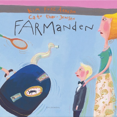 Farmanden – omslag til lydbogen af Kim Fupz Aakeson