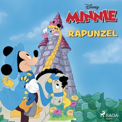 Minnie Mouse - Rapunzel – omslag til lydbogen af Disney
