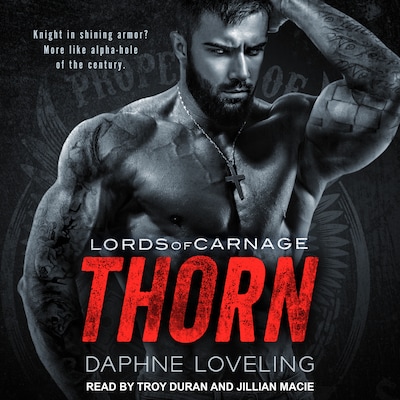 THORN – omslag til lydbogen af Daphne Loveling