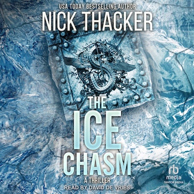 The Ice Chasm – omslag til lydbogen af Nick Thacker