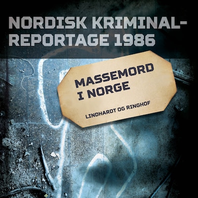Massemord i Norge – omslag til lydbogen af diverse