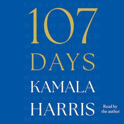 107 Days – omslag til lydbogen af Kamala Harris
