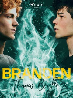 Branden – omslag till ljudboken av Thomas Brylla