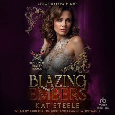 Blazing Embers – omslag til lydbogen af Kat Steele
