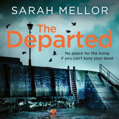 The Departed – omslag til lydbogen af Sarah Mellor