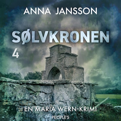 Sølvkronen – omslag til lydbogen af Anna Jansson