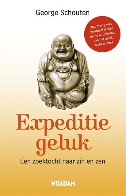 Expeditie geluk – omslag van het luisterboek van George Schouten