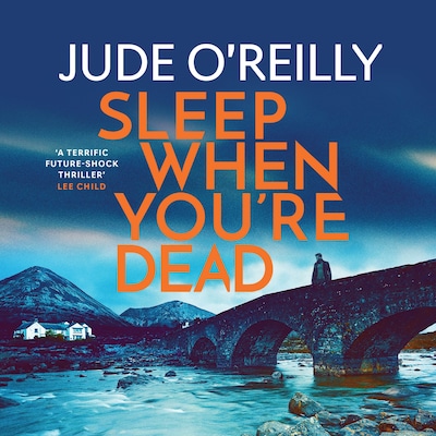 Sleep When You're Dead – omslag til lydbogen af Jude O'Reilly