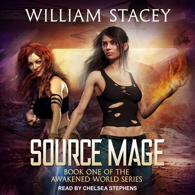 Source Mage – omslag til lydbogen af William Stacey