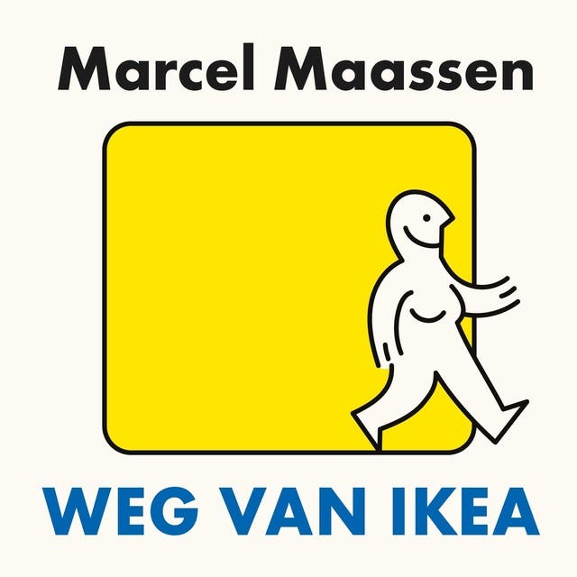 Weg van IKEA – omslag van het luisterboek van Marcel Maassen