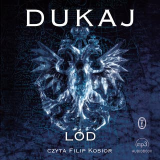 Lód – okładka audiobooka, autor Jacek Dukaj