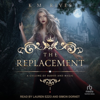 The Replacement – omslag til lydbogen af K.M. Rives