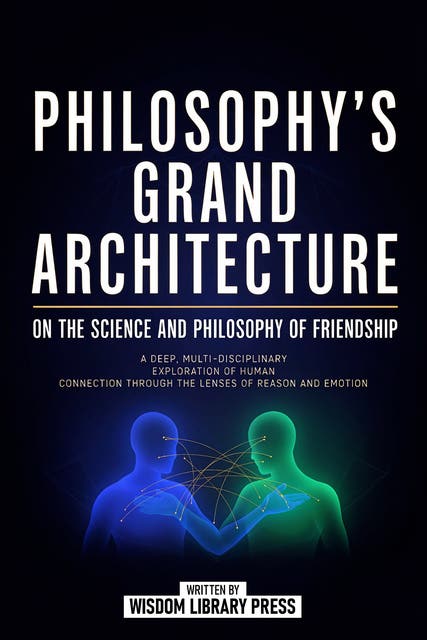 Philosophy’s Grand Architecture On The Science And Philosophy Of Friendship: A Deep, Multi-Disciplinary Exploration Of Human Connection Through The Lenses Of Reason And Emotion – omslag til lydbogen af Wisdom Library Press