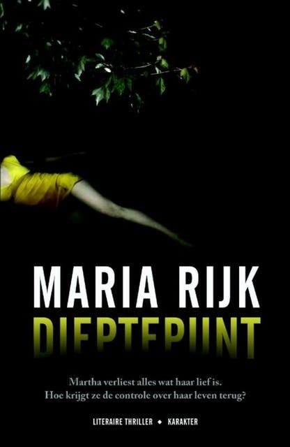 Dieptepunt – omslag van het luisterboek van Maria Rijk