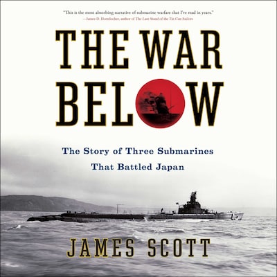 The War Below – omslag til lydbogen af James M. Scott