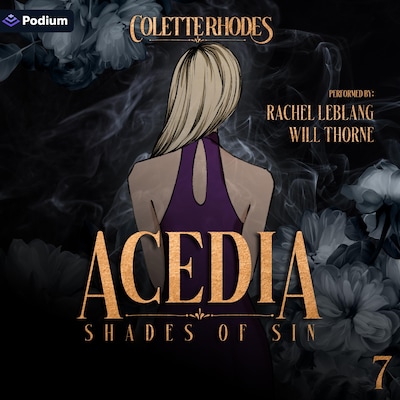 Acedia – omslag til lydbogen af Colette Rhodes