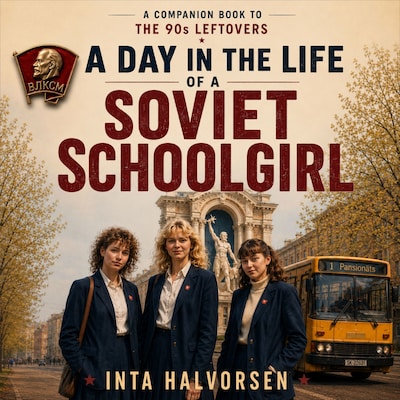 A Day in the Life of a Soviet Schoolgirl – okładka audiobooka, autor Inta Halvorsen