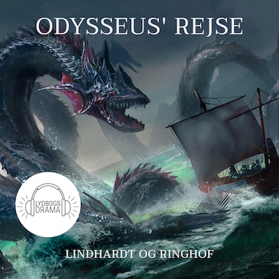 Odysseus' Rejse - Lydbogsdrama – omslag til lydbogen af Lars Knudsen