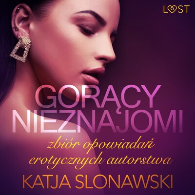Gorący nieznajomi - zbiór opowiadań erotycznych autorstwa Katji Slonawski – okładka audiobooka, autor Katja Slonawski