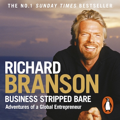 Business Stripped Bare – omslag til lydbogen af Richard Branson