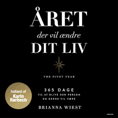 Året der vil ændre dit liv – omslag til lydbogen af Brianna Wiest