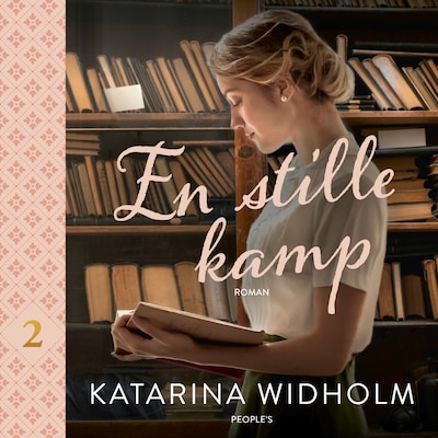 En stille kamp – omslag til lydbogen af Katarina Widholm