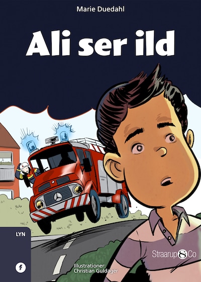 Ali ser ild – omslag til lydbogen af Marie Duedahl