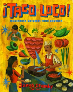 ¡Taco loco! Epub3 : Mexikansk gatumat från grunden – omslag till ljudboken av Jonas Cramby