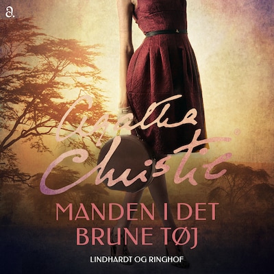 Manden i det brune tøj – omslag til lydbogen af Agatha Christie