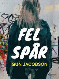 Fel spår – omslag till ljudboken av Gun Jacobson