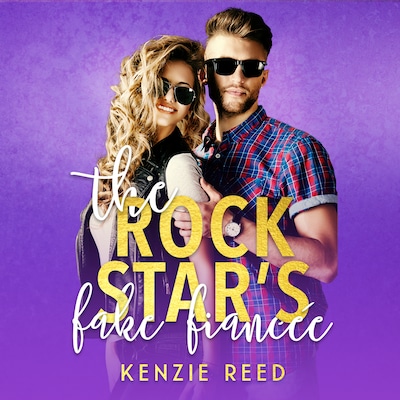 The Rock Star's Fake Fiancée – okładka audiobooka, autor Kenzie Reed
