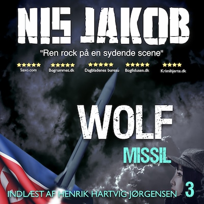 MISSIL – omslag til lydbogen af Nis Jakob