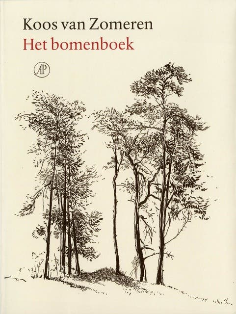 Het bomenboek – omslag van het luisterboek van Koos van Zomeren