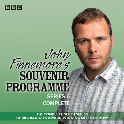 John Finnemore's Souvenir Programme: Series 6 – omslag til lydbogen af John Finnemore